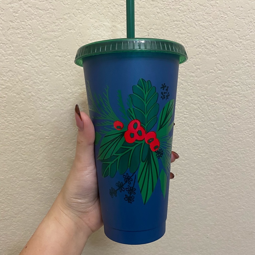 Starbucks 2021 Holiday Release Cold Cup 24oz *single*